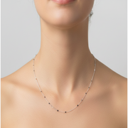 Silver Link 925 Sterling Silver Women's Chain 18 Inch